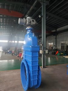 电动闸阀Z945X-16 DN1000大口径暗杆软密封生