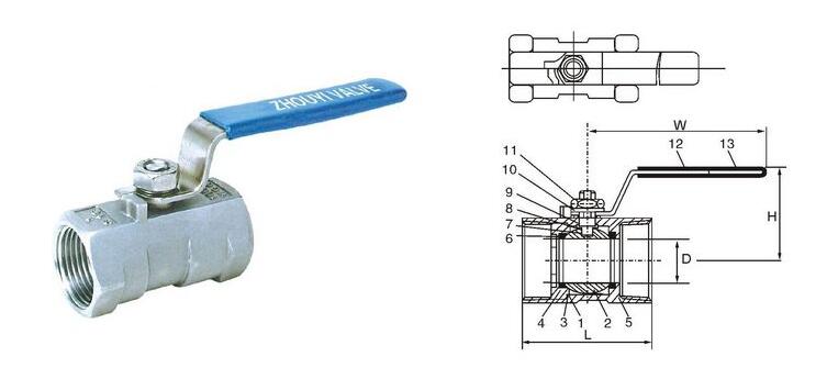 球阀q11f-16是什么型号?什么意思