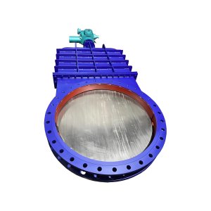 DN2000工业废水处理电动刀闸阀排矸、排渣