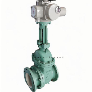 上海PZ941TC-16C  DN200‌电动耐磨排渣闸阀