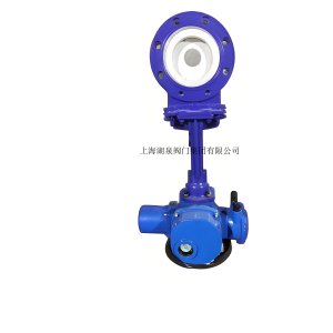 上海彩神购彩购彩大厅PZ973-10C  DN300粉料浆液专用闸板阀