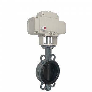 电动蝶阀D971J-10 DN50衬胶耐腐蚀