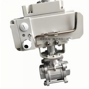电动球阀Q911F-25P DN25不锈钢内螺纹三片式
